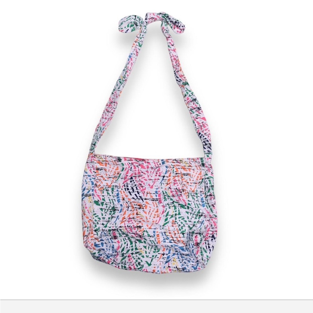 80’s Inspired bright colorful shoulder bag crossbody bag tote bag purse
